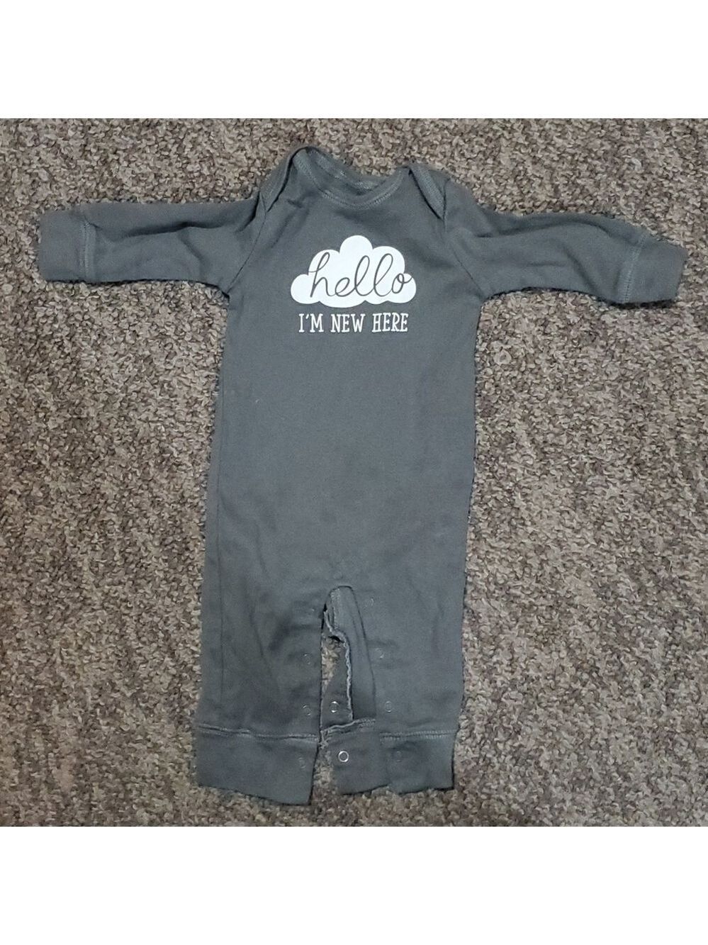 Carters one piece without feet size 3 months
